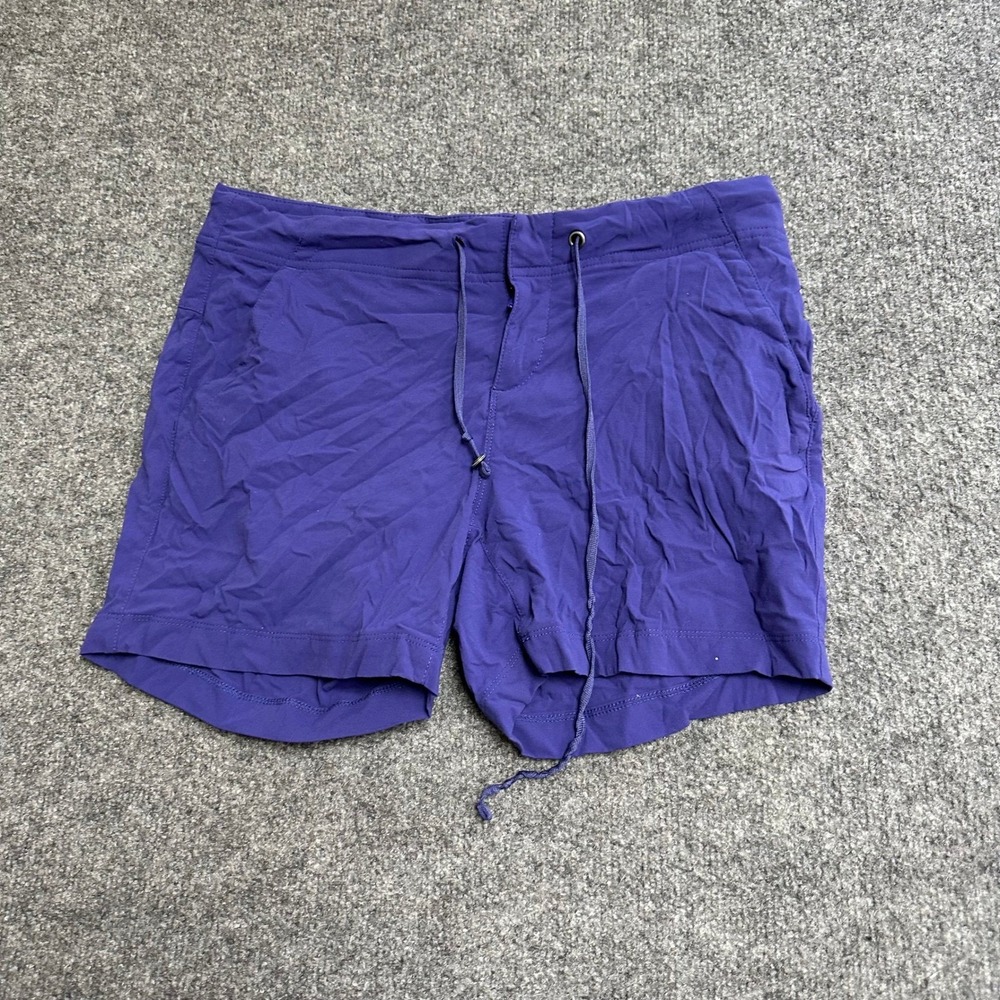 Columbia Shorts Womens Size 8 Purple Omni-Shield Hiking Lightweight Active Stain